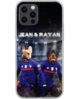 'France Doggos' Personalized 2 Pet Phone Case