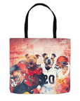 'Cincinnati Doggos' Personalized 2 Pet Tote Bag