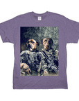 'The Army Veterans' Personalized 2 Pet T-Shirt