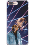 '1980s Lazer Portrait' Personalized Pet Phone Case