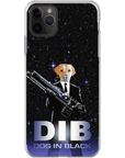 'Dog in Black' Personalized Phone Case