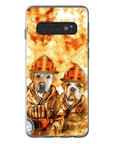 'The Firefighters' Personalized 2 Pet Phone Case