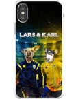 'Sweden Doggos Euro Football' Personalized 2 Pet Phone Case