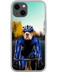 'The Male Cyclist' Personalized Phone Case