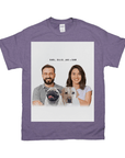 Personalized Modern 2 Pet & Humans T-Shirt