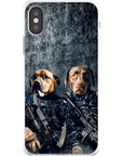'The Navy Veterans' Personalized 2 Pet Phone Case