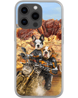 'Dogati Riders' Personalized 2 Pet Phone Case