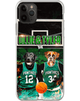 'Boston Walkies' Personalized 2 Pet Phone Case