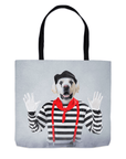 'The Mime' Personalized Tote Bag