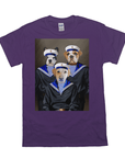 'The Sailors' Personalized 3 Pet T-Shirt