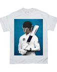 'The Cricket Player' Personalized Pet T-Shirt