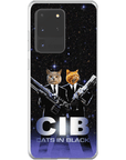'Cats in Black' Personalized 2 Pet Phone Case