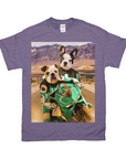 'Kawadawgi Riders' Personalized 2 Pet T-Shirt