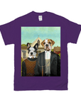 'American Pawthic' Personalized 2 Pet T-Shirt