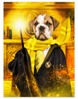 'Harry Dogger (Wooflepuff)' Personalized Pet Poster