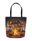 'The Campers' Personalized 4 Pet Tote Bag