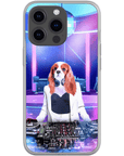 'The Female DJ' Personalized Phone Case