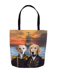 'The Explorers' Personalized 2 Pet Tote Bag
