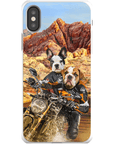 'Dogati Riders' Personalized 2 Pet Phone Case