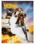 'Bark to the Future' Personalized Dog Poster