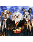 'Harry Doggers 3' Personalized 3 Pet Poster
