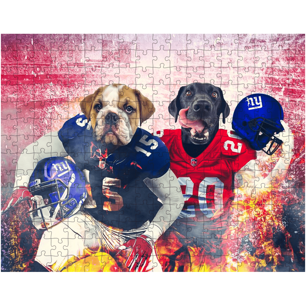 Store Buffalo Doggos Personalized Pet Puzzle