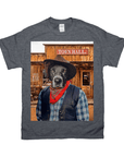 'The Cowboy' Personalized Pet T-Shirt