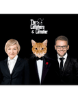 'The Catfathers & Catmother' Personalized Poster