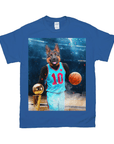 'The Basketball Player' Personalized Pet T-Shirt