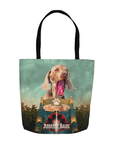 'Jurassic Bark' Personalized Tote Bag