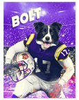 'Louisiana State Doggos' Personalized Pet Poster