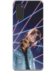 '1980s Lazer Portrait' Personalized Pet Phone Case