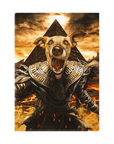 'The Mummy' Personalized Pet Standing Canvas