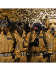 'Dog Busters' Personalized 4 Pet Poster