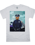 'The Police Officer' Personalized Pet T-Shirt