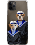 'The Sailors' Personalized 2 Pet Phone Case