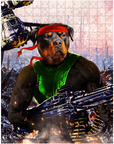 'Rambo Doggo' Personalized Pet Puzzle