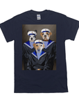'The Sailors' Personalized 3 Pet T-Shirt