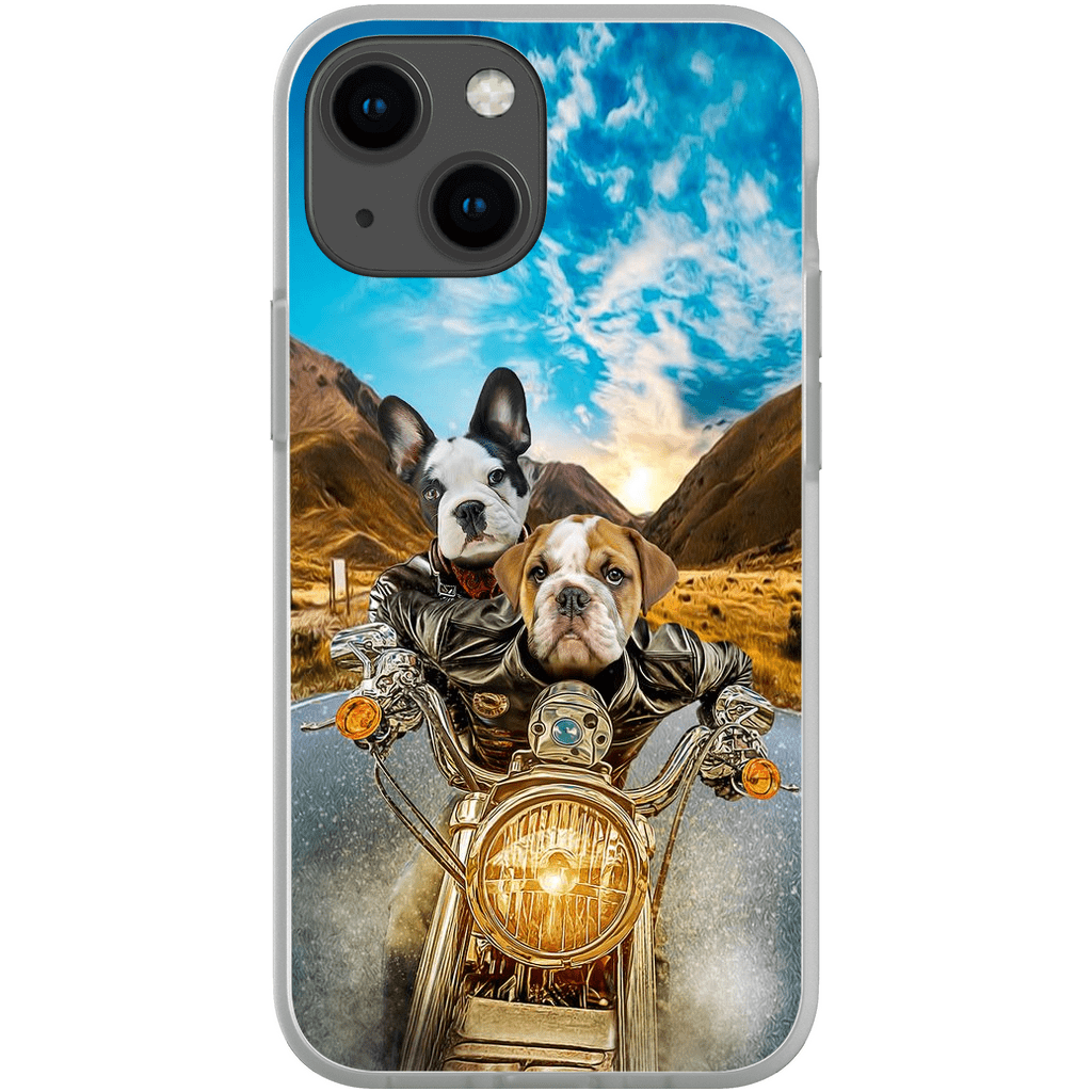 Harley Wooferson' Personalized 2 Pets Phone Case – doggovinci Harley Wooferson' Personalized 2 Pets Phone Case – doggovinci