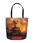 'Dogzilla' Personalized Tote Bag