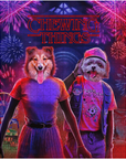 'Chewing Things' Personalized 2 Pet Puzzle