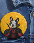 Deadpaw Custom Pin