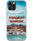 'Thelmutt and Borkise' Personalized 2 Pet Playing Cards