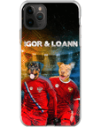 'Russia Doggos' Personalized 2 Pet Phone Case