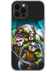 'Teenage Mutant Ninja Doggos' Personalized 4 Pet Phone Case