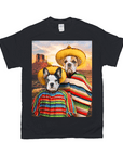 '2 Amigos' Personalized 2 Pet T-Shirt