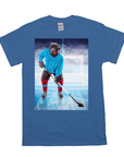 'The Hockey Player' Personalized Pet T-Shirt