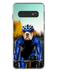 'The Male Cyclist' Personalized Phone Case