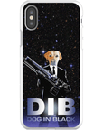 'Dog in Black' Personalized Phone Case