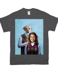 'Step Doggo & Human (Female)' Personalized T-Shirt